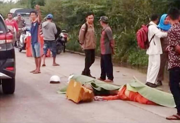 Kecelakaan Maut di Jalan Pelintung, 2 Siswi SMAN 5 Dumai Meregang Nyawa