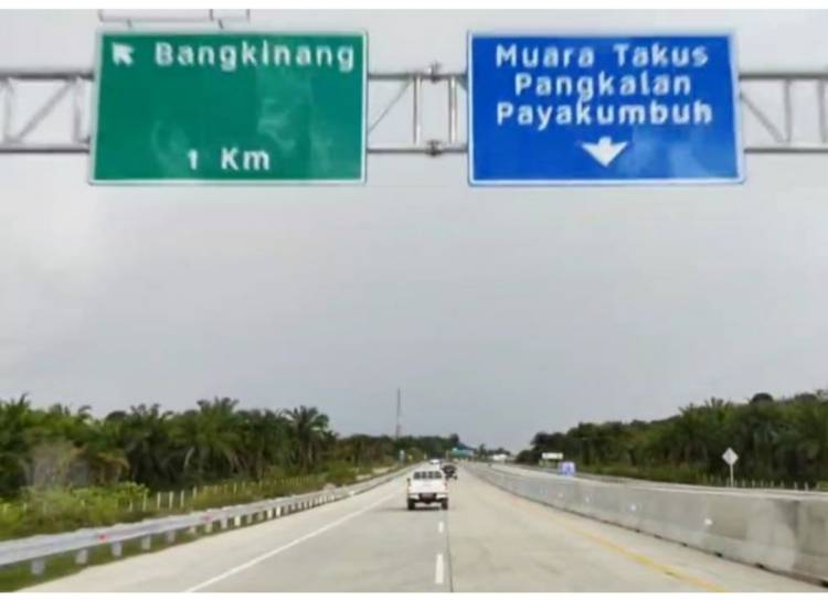 Horeee..., 27 Oktober Tol Pekanbaru-Bangkinang Bisa Dilintasi, Gratis 3 Minggu