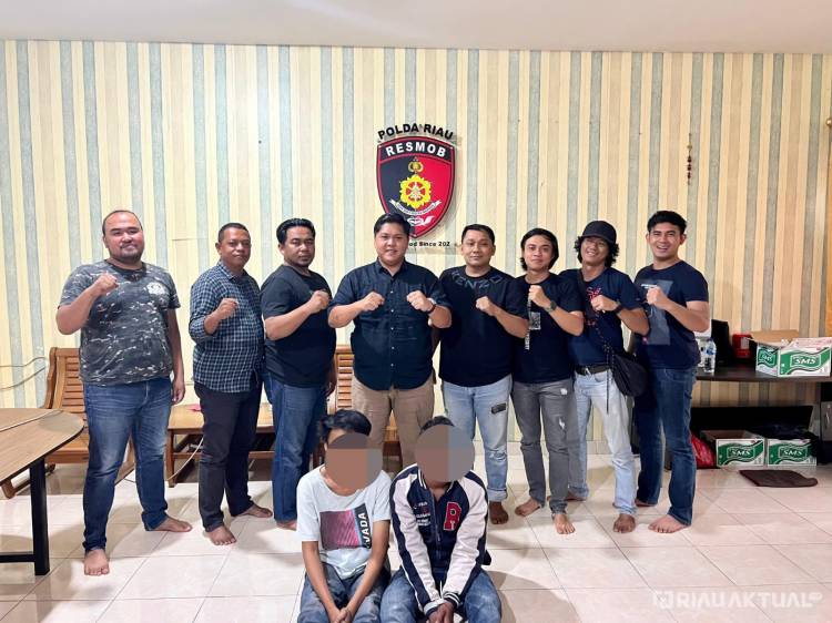 Beraksi di 32 Lokasi, Komplotan 'Setan Jalanan' Ditangkap Tim Resmob Jatanras Polda Riau