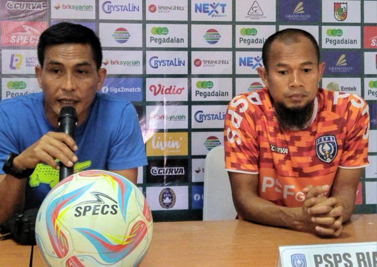 Ridwan Saragih Optimis PSPS Riau Bisa Raih Kemenangan Perdana Atas PSMS Medan Sore Ini