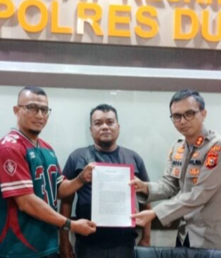 Terima FAP Tekal, Kapolres Dumai AKBP Angga F Herlambang: Kami Tegak Lurus