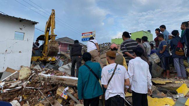 Gempa Cianjur, 62 Orang Meninggal Dunia