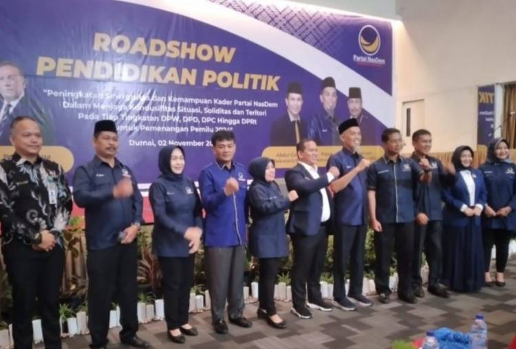 Ketua Nasdem H Paisal Targetkan 7 Kursi DPRD Dumai di Pileg 2024