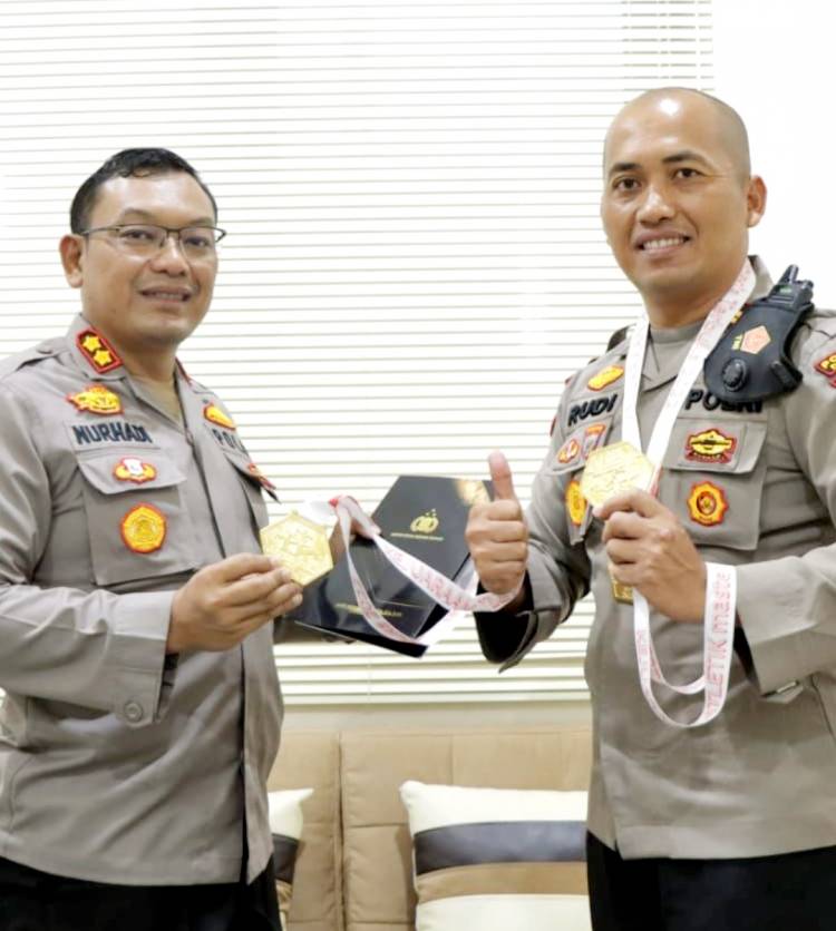 Kapolres Dumai AKBP Nurhadi Bangga Terhadap Prestasi Iptu Rudi