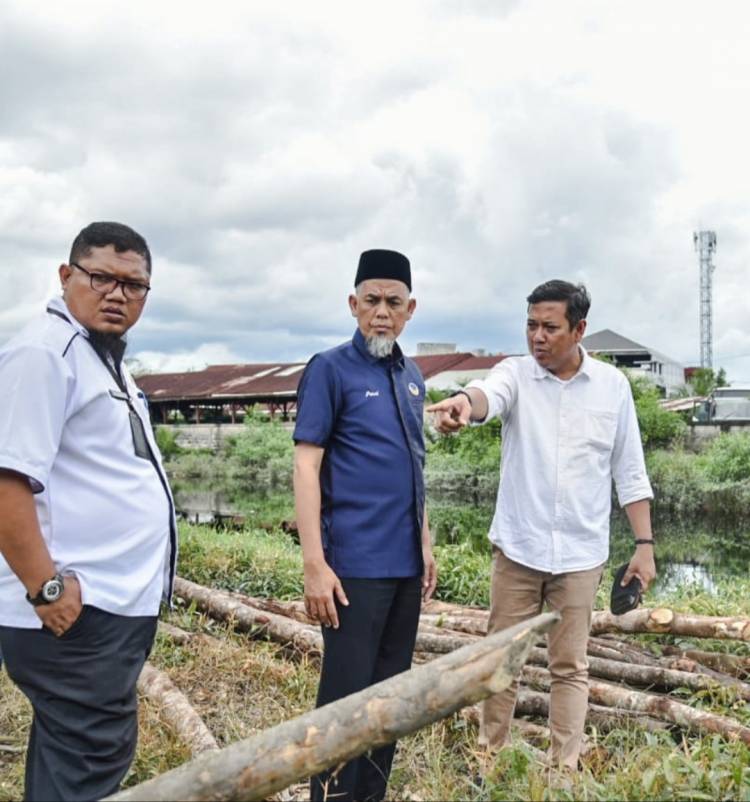 Walikota Dumai Gesa Pembangunan 15 Pintu Air dan Rumah Pompa