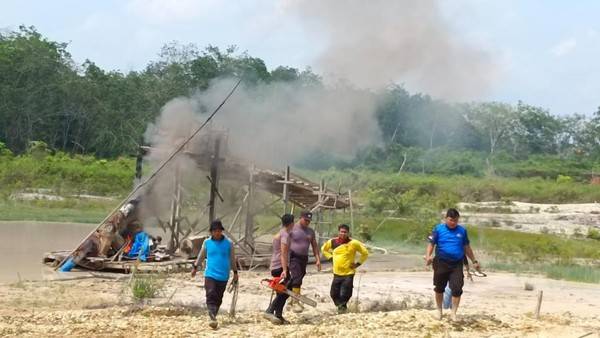 5 Tambang Ilegal Dibasmi Polisi, Kapolda Riau Minta Jajaran Tindak Semua Pelaku Ilegal