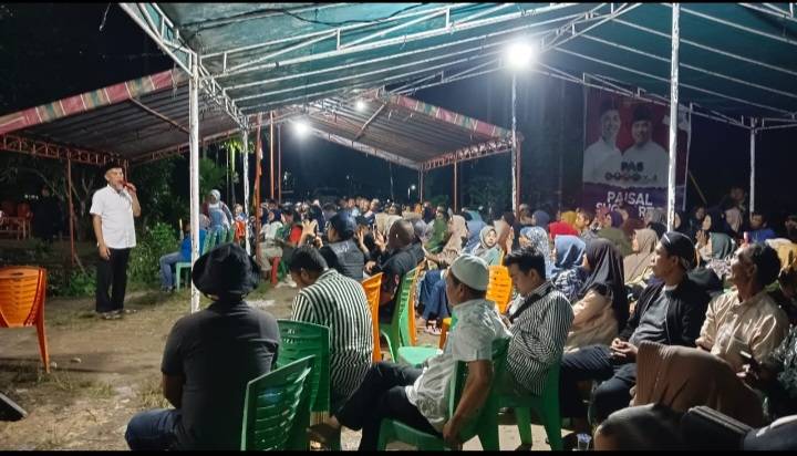 Kampanye H Paisal di Bunga Tanjung, Dukungan Warga Makin Mengkristal