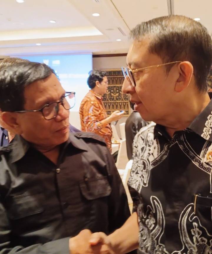Hadiri Talkshow Bersama Menteri Fadli Zon, Ketum Hendri Ch Bangun: PWI Siap Dukung Kembud