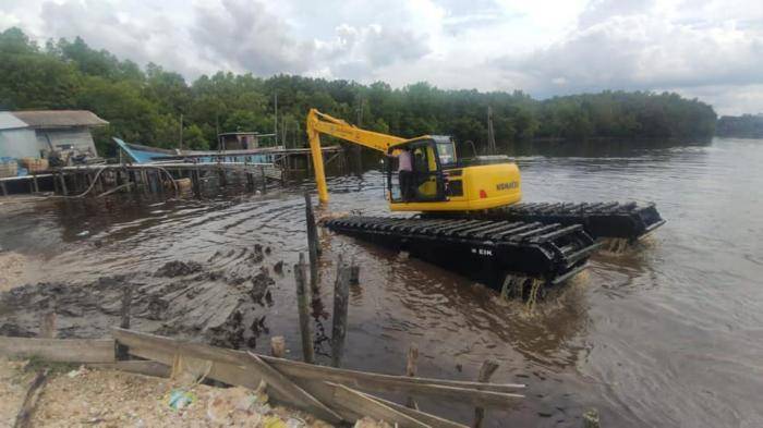 2022, Pemko Dumai Fokus Normalisasi Sungai