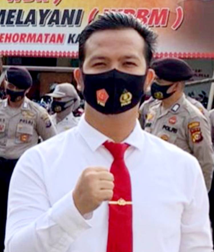 Kasatreskrim Dumai AKP Aris Gunadi Pimpin Kegiatan Bhakti Sosial Polri