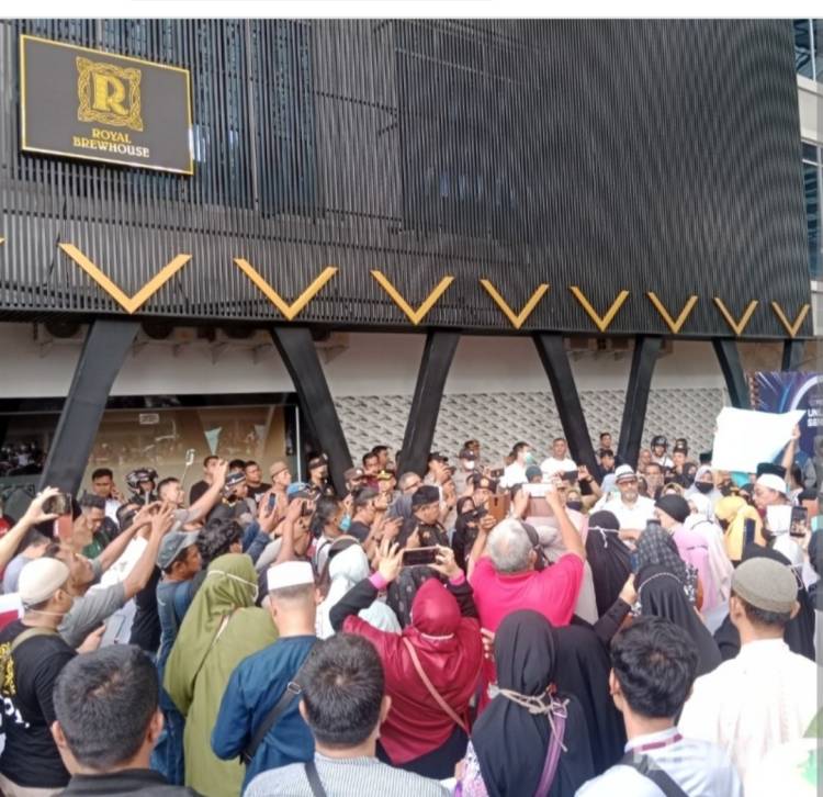 Seruan Aksi Damai Tutup JP Pub & KTV Beredar Melalui Media Sosial