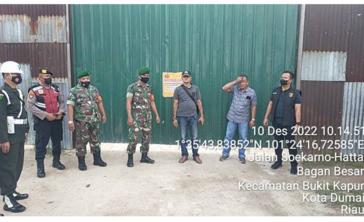 Razia Penampungan BBM Ilegal di Dumai, Kapolres AKBP Nurhadi: Jika Ada Penyelewengan Kita Sikat
