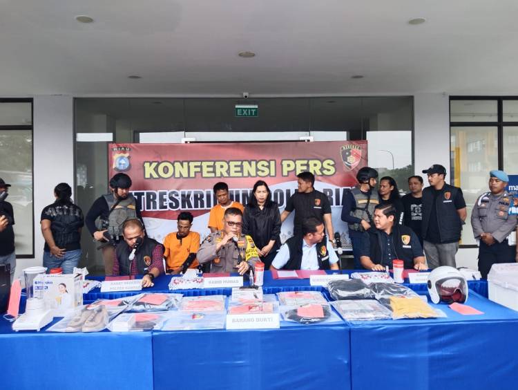 Melawan Saat Disergap, Perampok Sadis Ditembak Anggota Jatanras Ditreskrimum Polda Riau