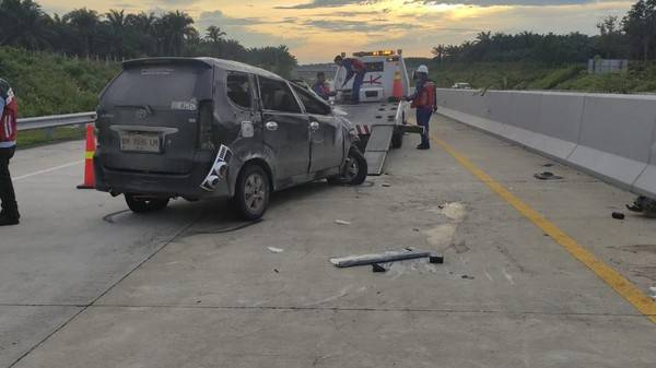 Avanza Terbalik di Tol Pekanbaru-Bangkinang, 1 Penumpang Tewas, 10 Orang Luka-Luka, Ini Penyebabnya Kata Kabag Ops Ditlantas Polda Riau