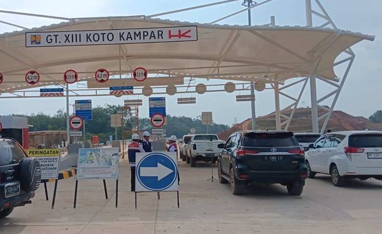 Kabar Gembira, Jalan Tol Pekanbaru-XIII Koto Kampar Resmi Dibuka, Mulai 24 Desembes 2023 Hingga 3 Januari 2024
