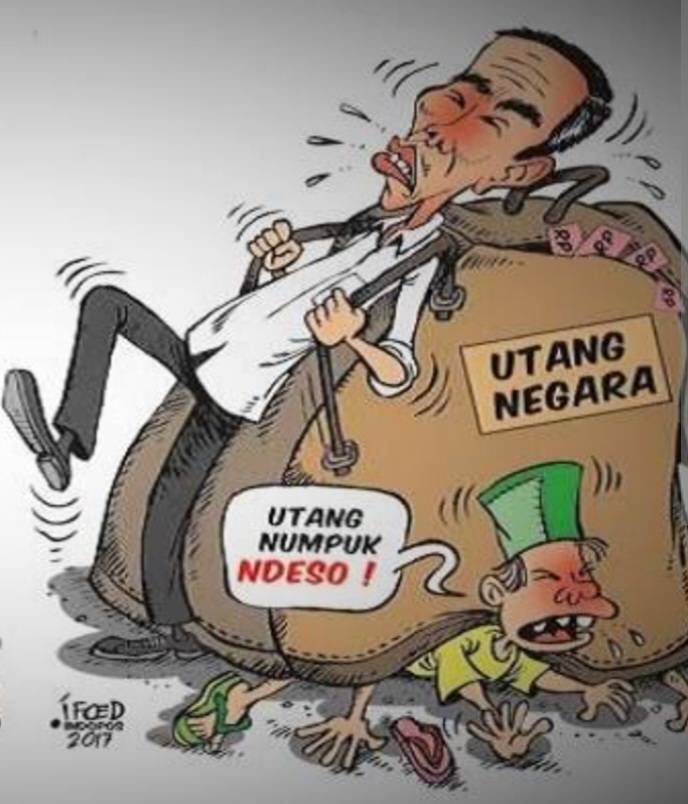 Nikmatnya Gali Lubang Tutup Lubang, Berpolitik dengan Uang, Bernegara dengan Utang