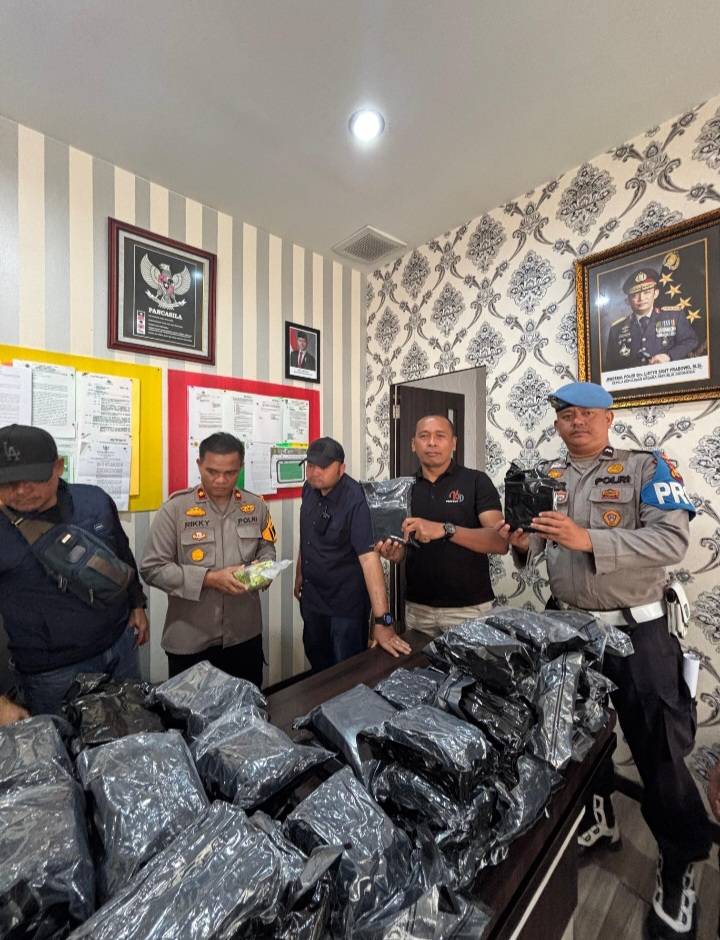Polres Rokan Hilir Musnahkan 79,98 Kilogram Narkoba Jenis Sabu