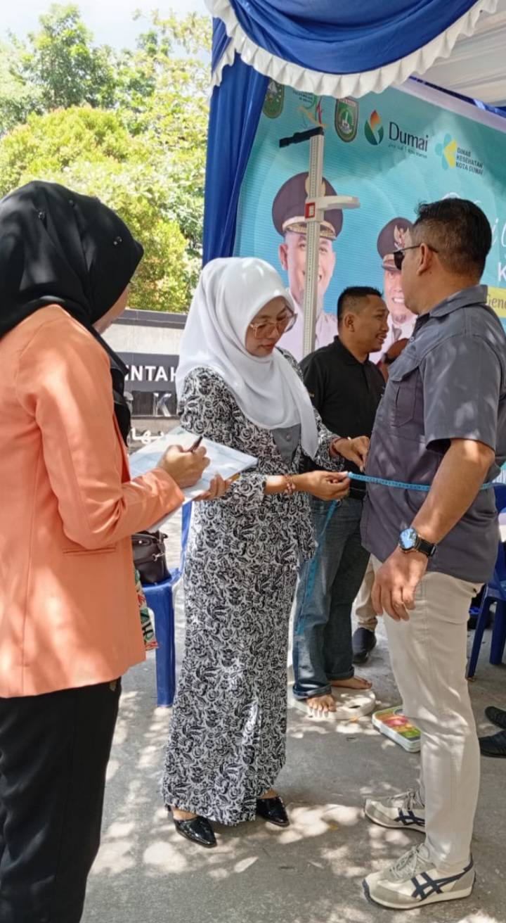 Sempena HKN ke-61, Dinkes Dumai Gelar Cek Kesehatan Gratis