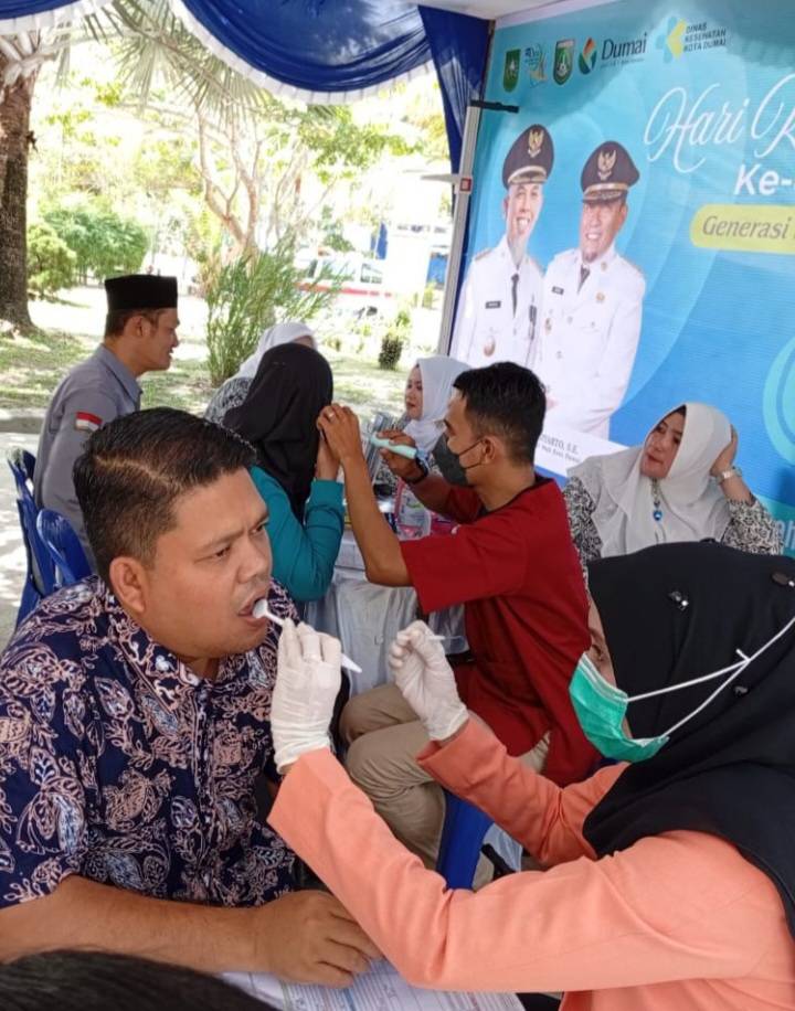 Sempena HKN ke-61, Dinkes Dumai Gelar Cek Kesehatan Gratis